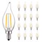 Luxrite CA11 LED Light Bulbs 4W (40W Equivalent) 400LM 4000K Cool White Dimmable E12 Candelabra Base 16-Pack LR21577-16PK - alternate 1